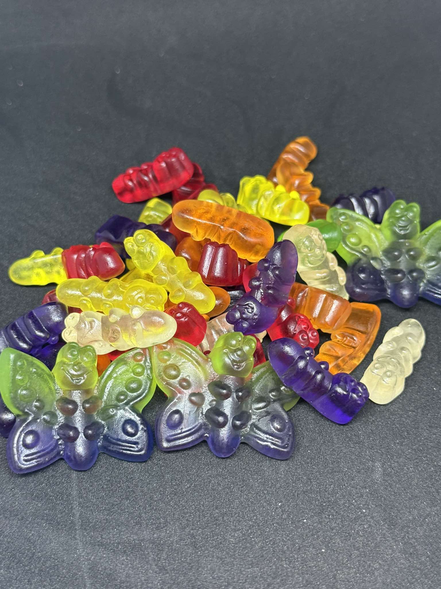 Guminukai ,,Drugeliai"(1vnt.-100g)