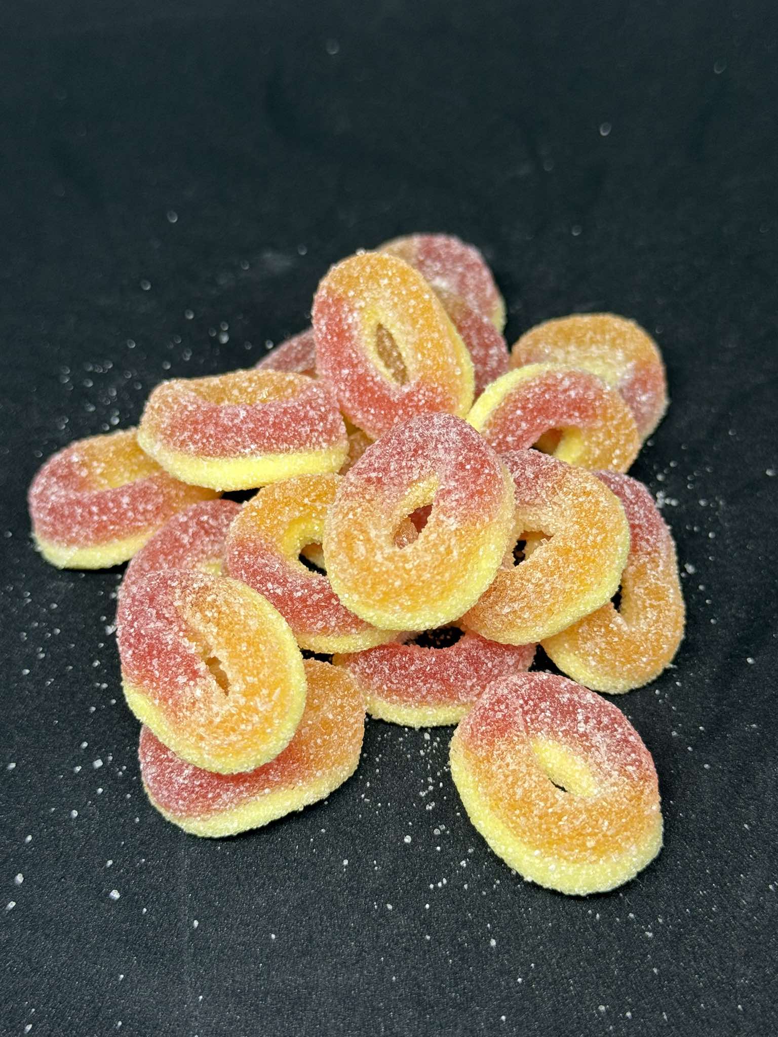 Guminukai ,,Persikiniai žiedai"(100g)