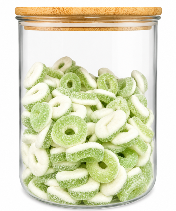 Guminukai „mini obuolių žiedeliai“(100g)