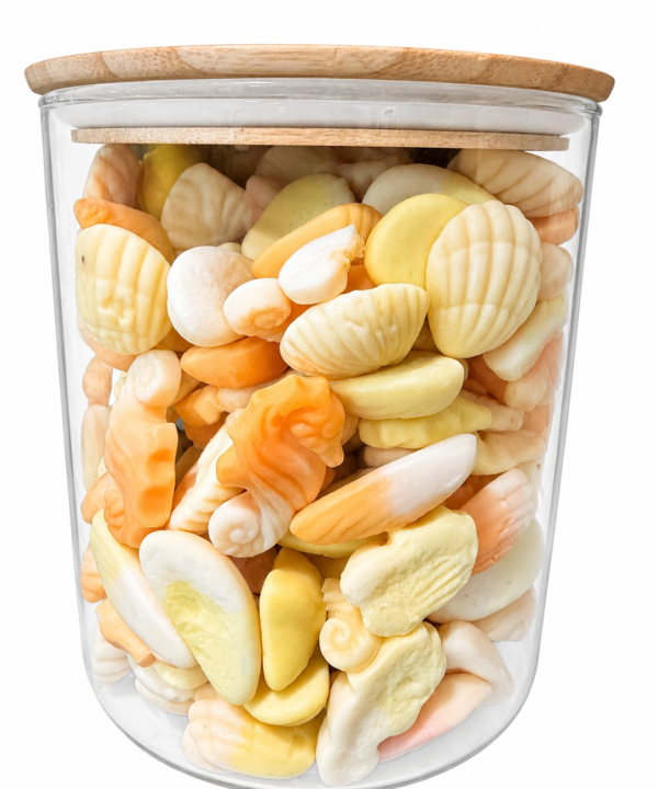„Vaisiniai jūros gyventojai“ (100g.)
