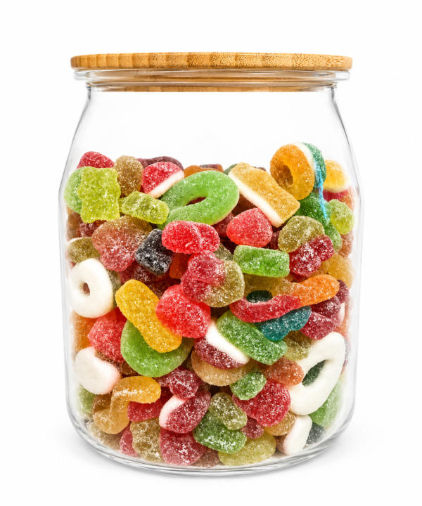 Guminukai Mix cukruoti (100g.)