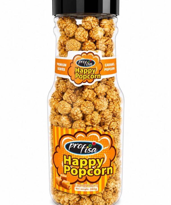 Karameliniai spragėsiai ,,Happy Popcorn"(260g)