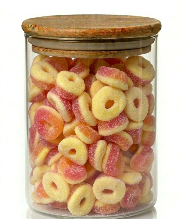 Guminukai „Mini persiko žiedeliai“ (100g.)
