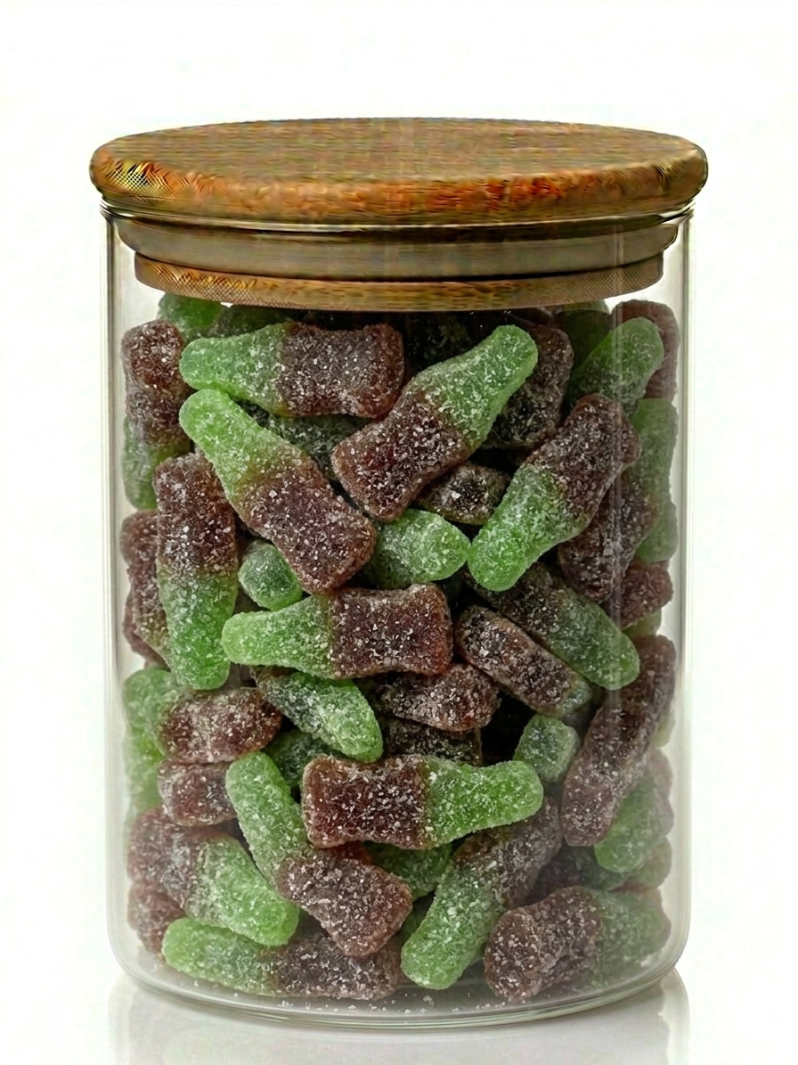 Cukruoti kolos buteliukai (100g.)