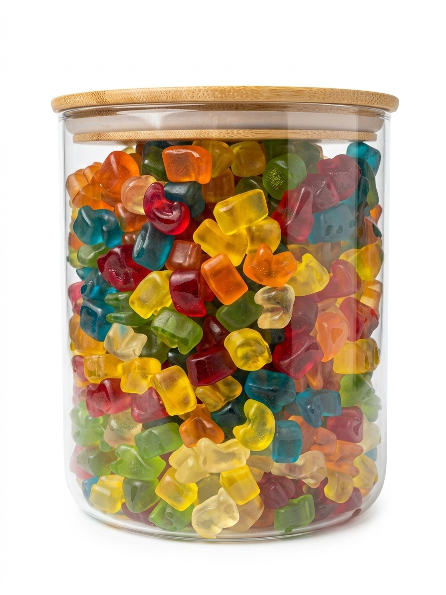 Guminukai „Jimmy“ abėcėlė (100g.)
