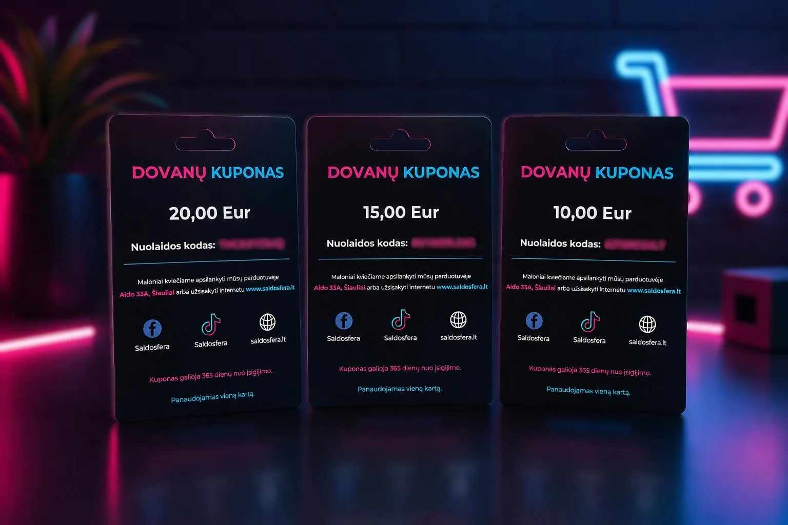 Dovanų kuponas