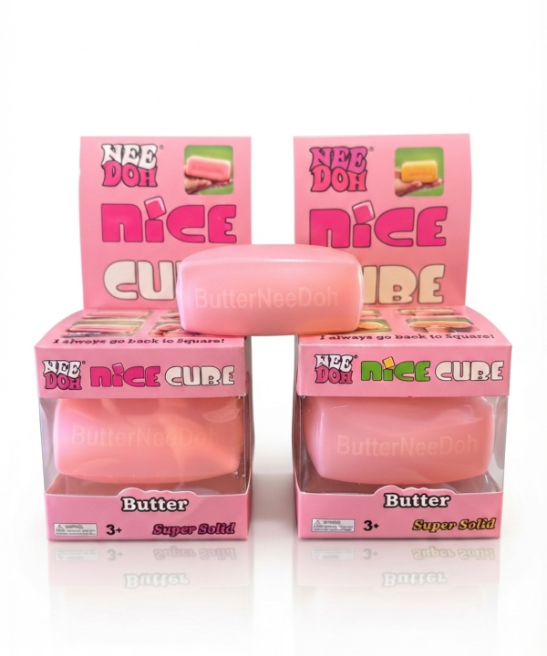 NeeDoh Nice Cube (rožinis)