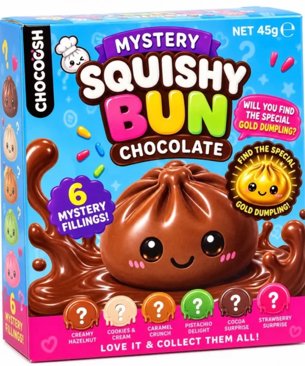 Saldumynas ,,SQUISHY BUN CHOCOLATE"